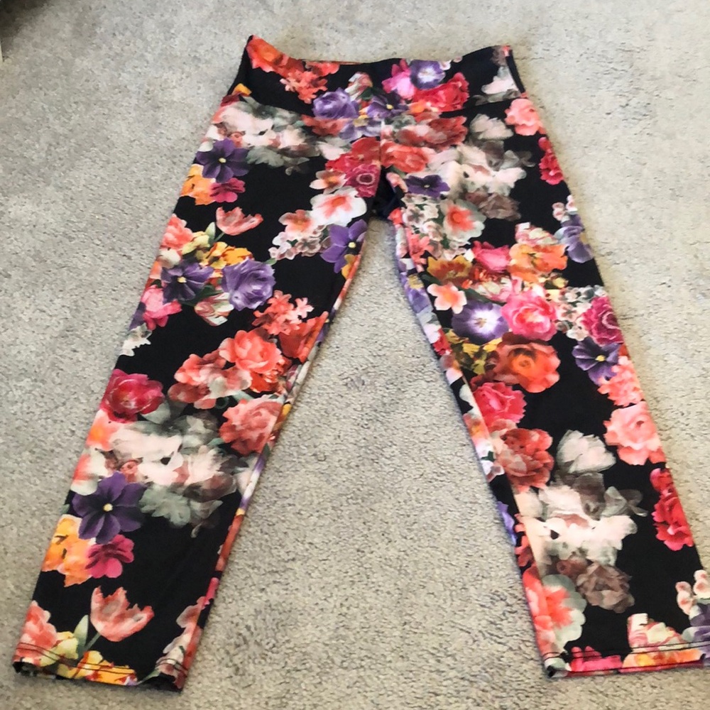 Floral leggings